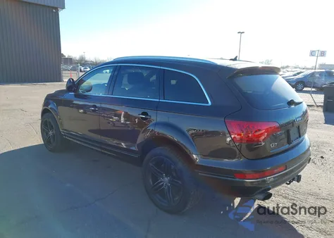 2013 Audi Q7 3.0 Tdi Premium из США, поврежденный, VIN WA1VMAFE1DD012492